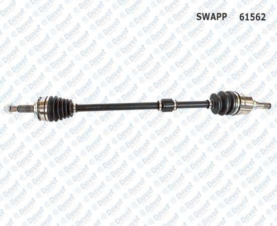 SWAPP 61562 On Aks Sag Corolla E15 / Auris 1.33 1.6 Vvt-I 07>12   (Dis Freze:26 Ic Freze:23 Conta Capi:61.1 Boy:942 Mm)